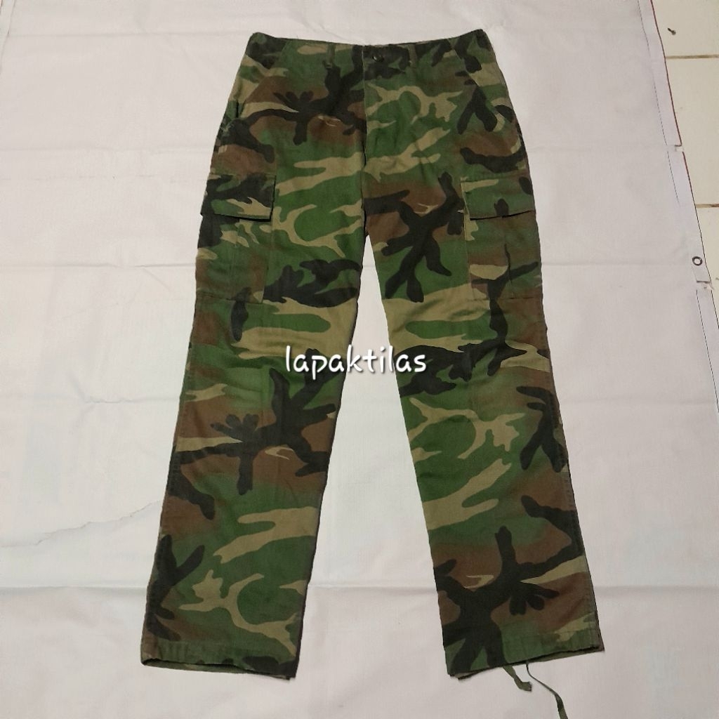 Trouser Woodland Camouflage Fashion not Issue Us Army Celana Cargo Tactical Second