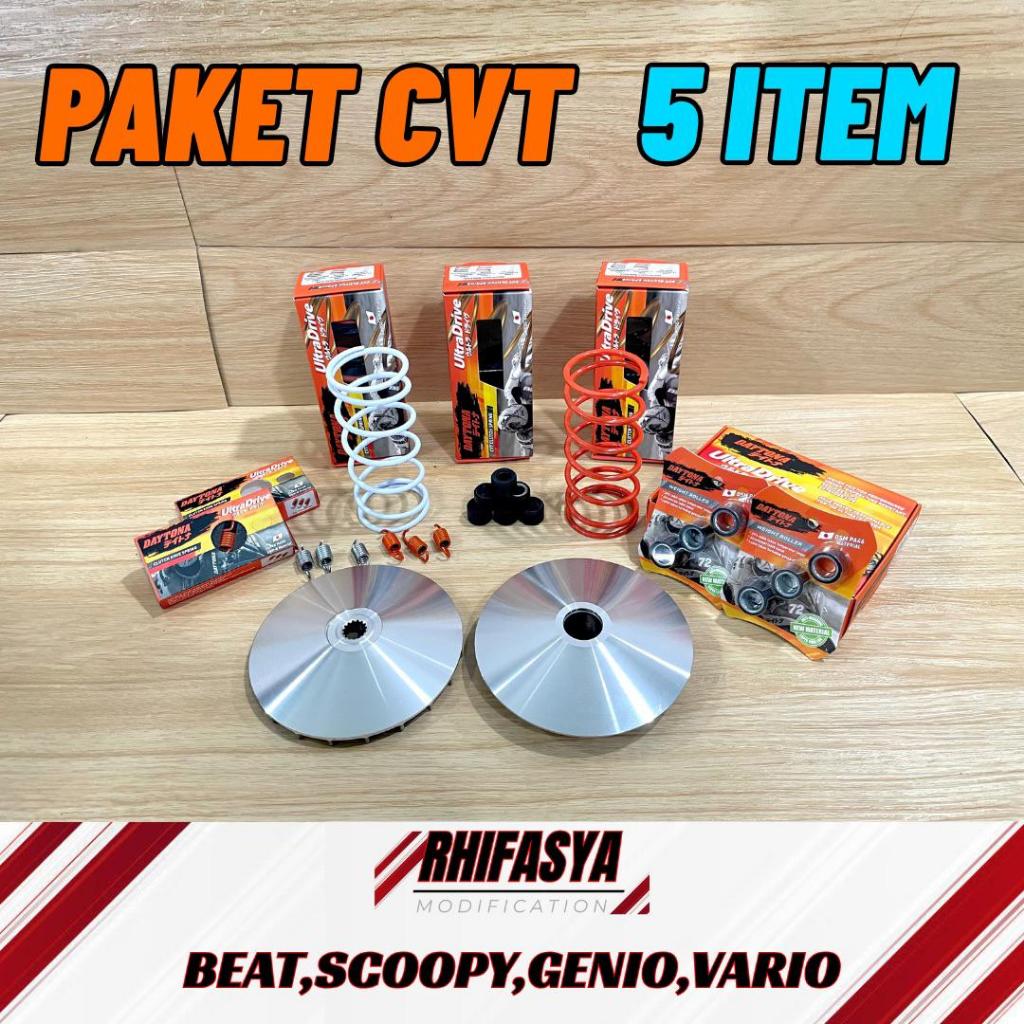PAKET CVT 5 ITEM. CVT FULL. BEAT, SCOOPY, GENIO, VARIO