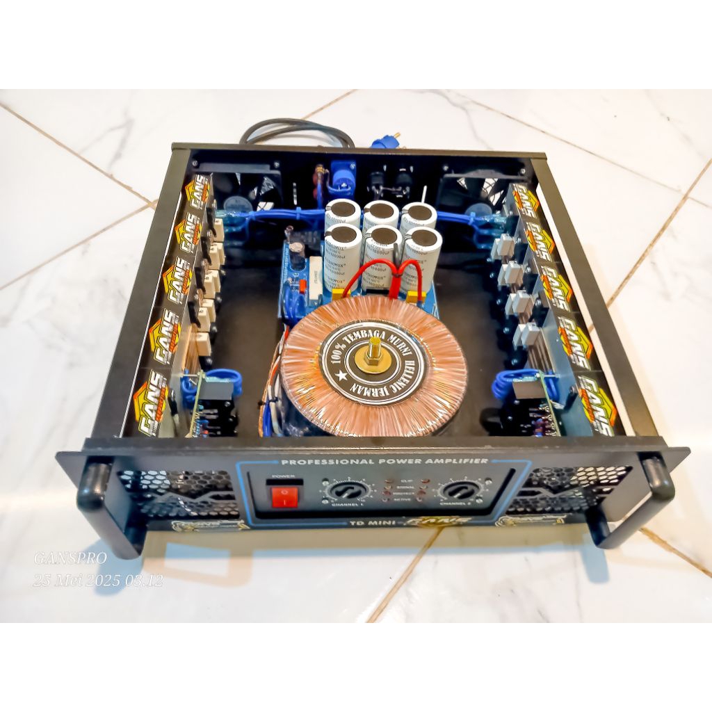 POWER 10 AMPER MURNI SPEK BALAP / POWER 10 AMPER TOROID / POWER AMPLIFIER 10A