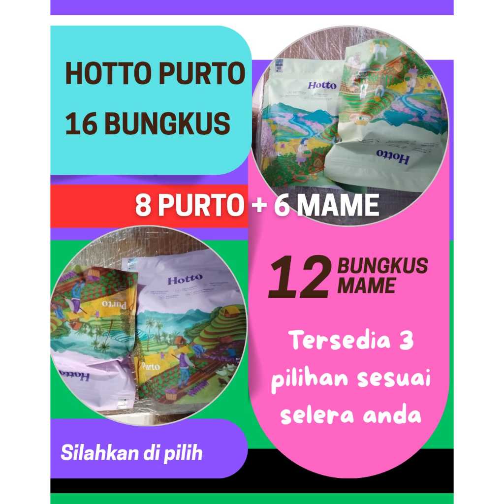 

Hotto Mame isi 12 Bungkus Dikirim Dari Banjarmasin