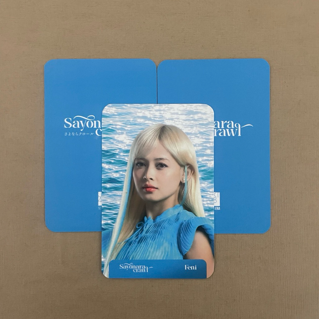 Photocard Feni JKT48 Sayonara Crawl