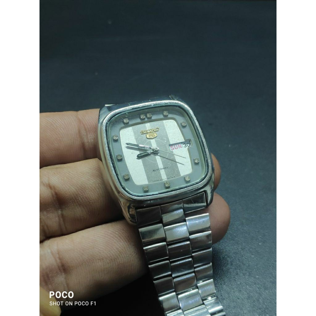 SEIKO 5 TV 17J REF. 6309-528A Circa 1981
