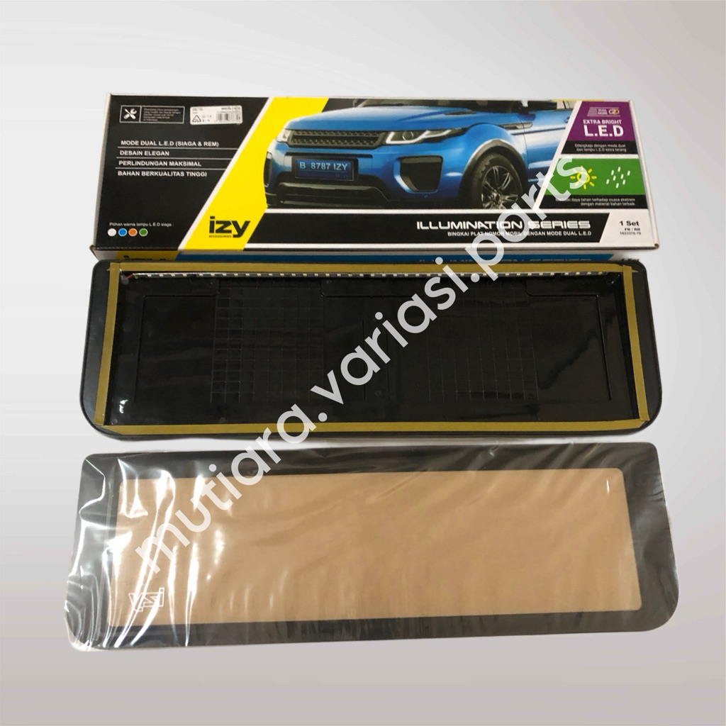 Plat Nomor Mika Lampu / Plat Nomor Mobil UNIVERSAL / Plat Nomor mobil Agya Ayla Mobilio Brio Creta C