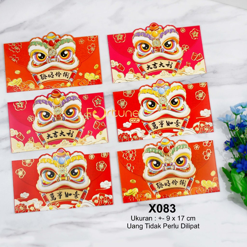 

Angpao Kertas Imlek 2026 Kuda 3D Panjang Pendek Tebal Isi Set Gambar Campur Terbaru
