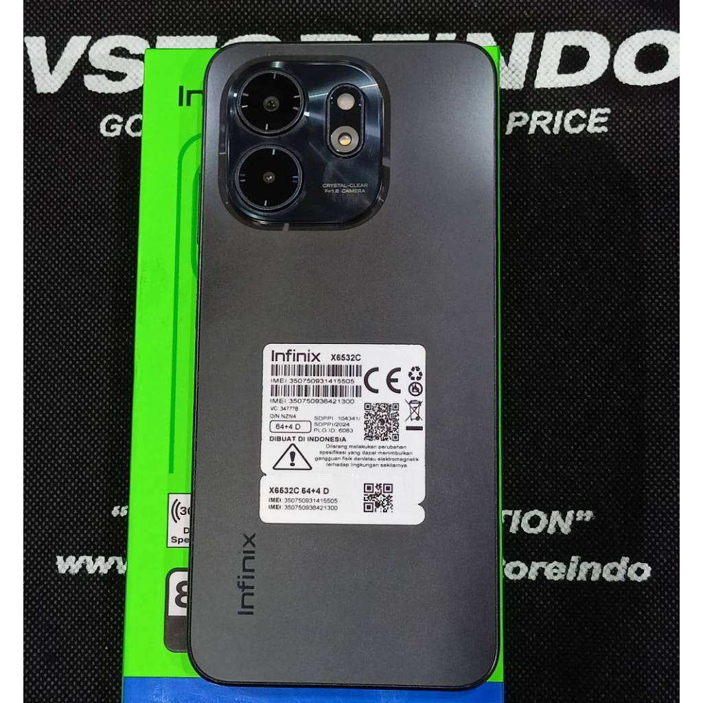 Infinix Smart 9 HD 3/64 | 4/64 GB Garansi Resmi Indonesia Second Bekas Original