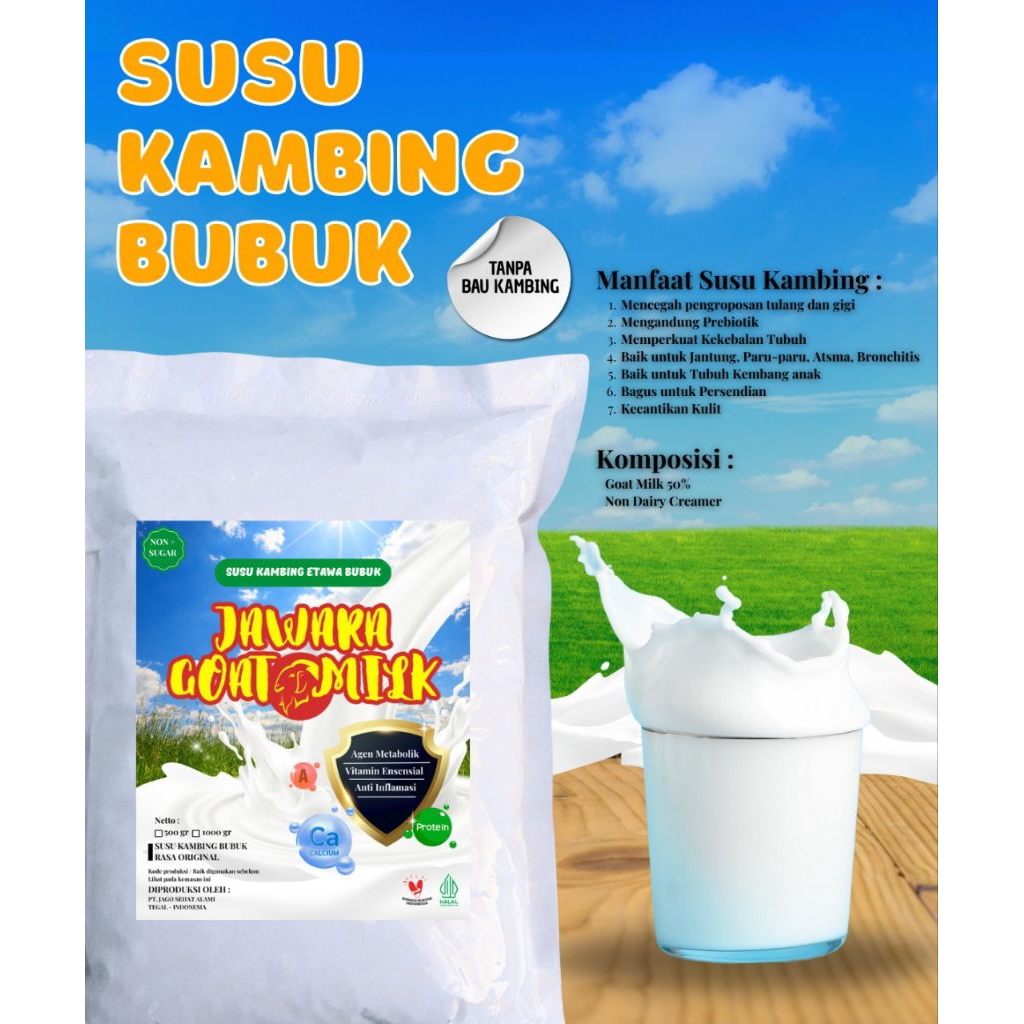 

susu etawa/susu kambing bubuk/susu bubuk etawa/