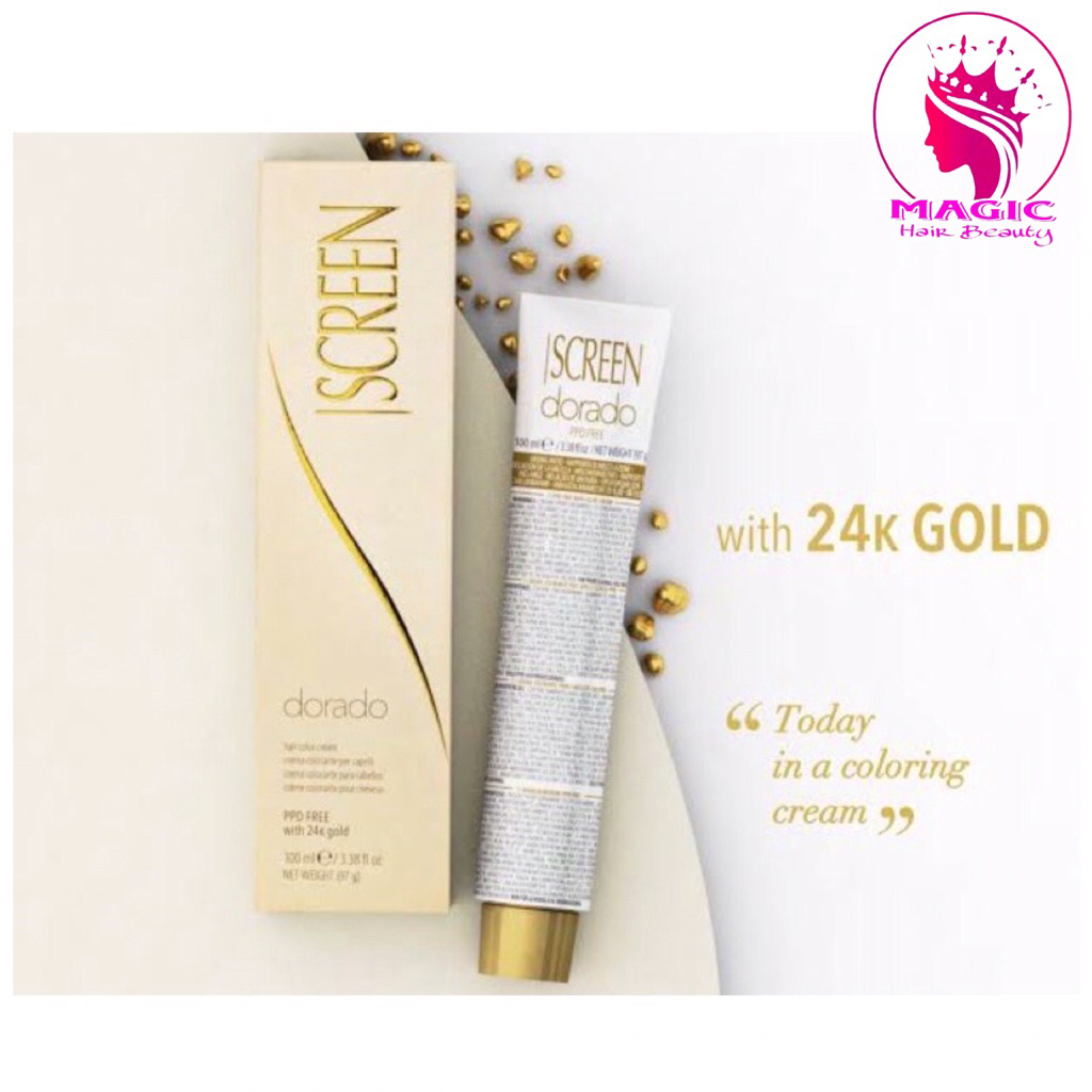 INAURA CAT SCREEN DORADO Color 100ml Cat Rambut Permanent
