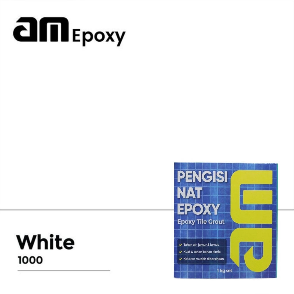 Am 55 Pengisi Nat Berbahan Epoxy 1 Kg White
