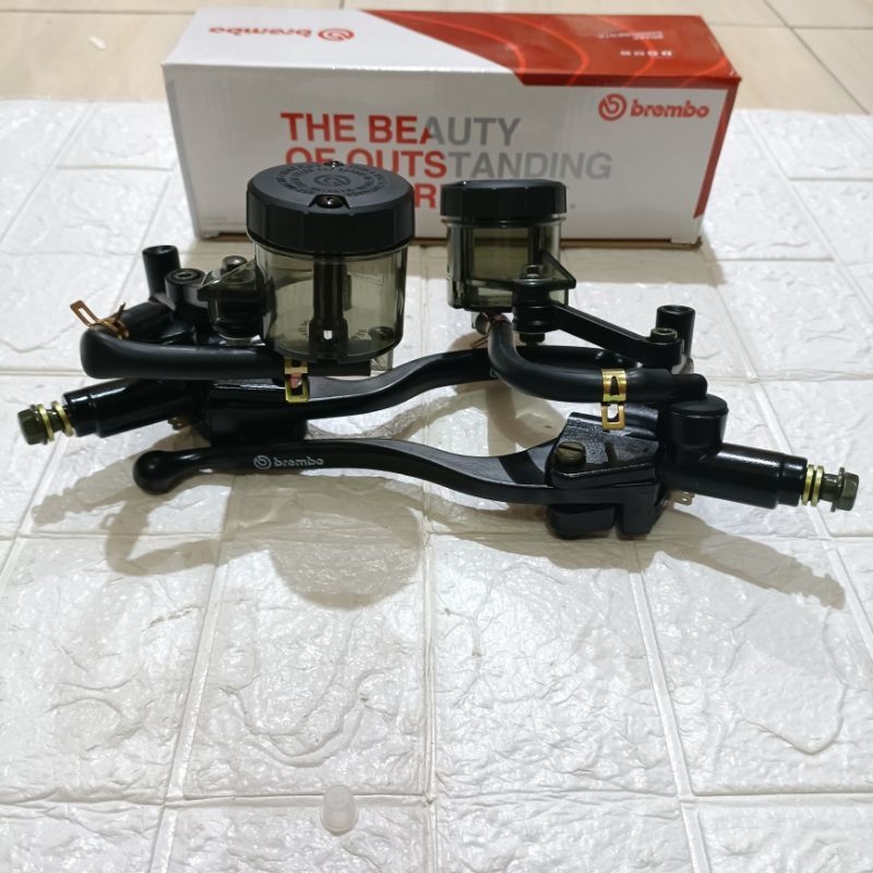 TERMURAH BISA COD MASTER REM DOUBLE TABUNG NMAX KIRI KANAN TABUNG BIG SMOKE NMAX / Master Rem Nmax N