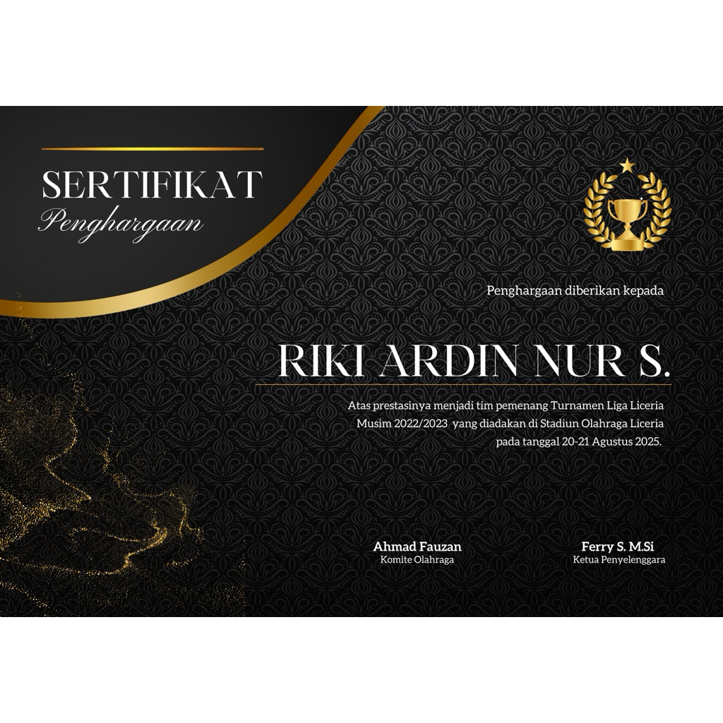 

sertifikat RIKI ARDIN NUR SETIAWAN