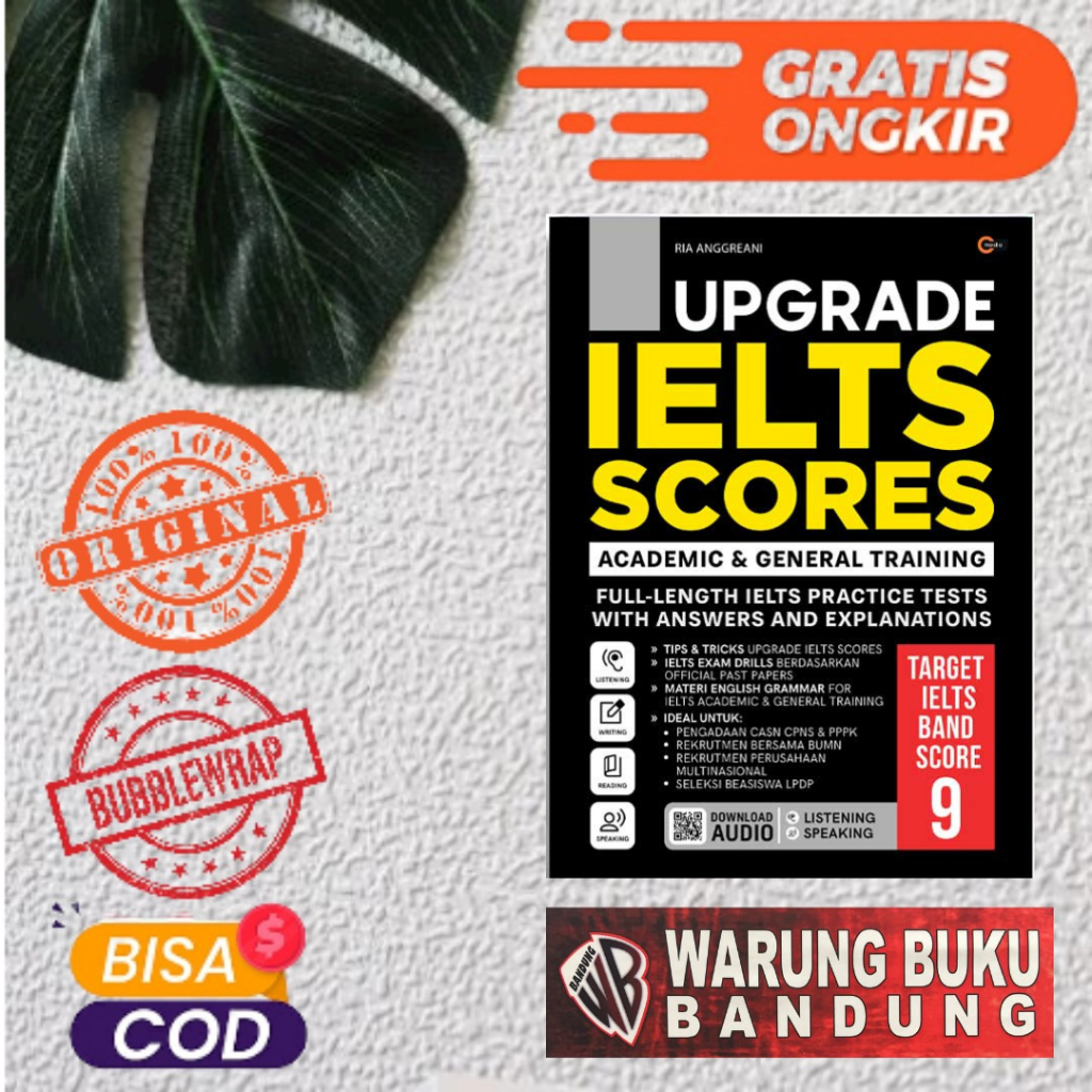 Buku Upgrade IELTS Scores Academic & General Training - CMedia