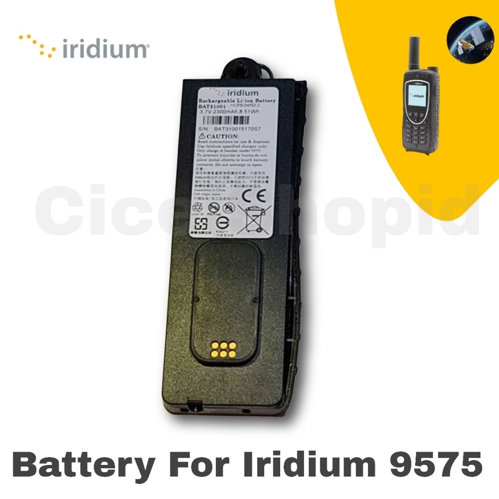 Baterai Telepon HP Satelit Iridium 9575 Battery Copotan Garansi