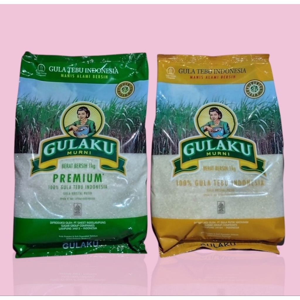 

Gulaku Gula Tebu (putih) Premium 1kg