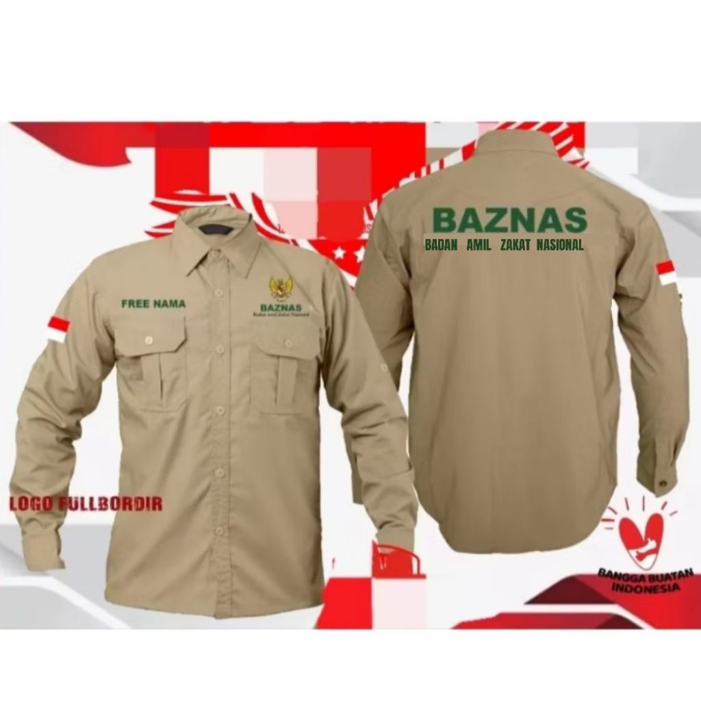 PDH Baznas kemeja baznas baju baznas pdl baznas baju kerja baznas Badan amal zakat nasional