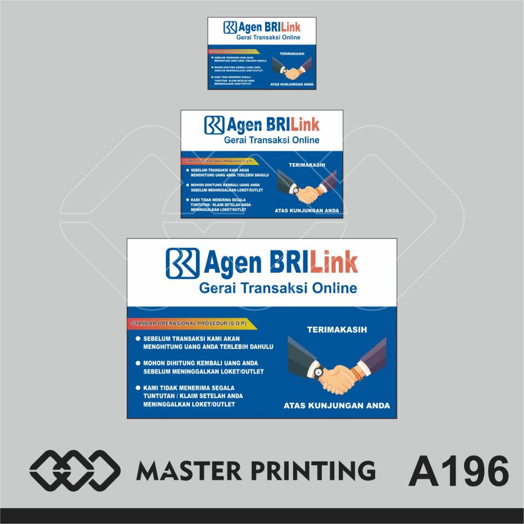 

A196 - Acrylic Sign, Stiker Akrilik Agen BRILink, Tahan Air, Termurah, dan Bisa Custom