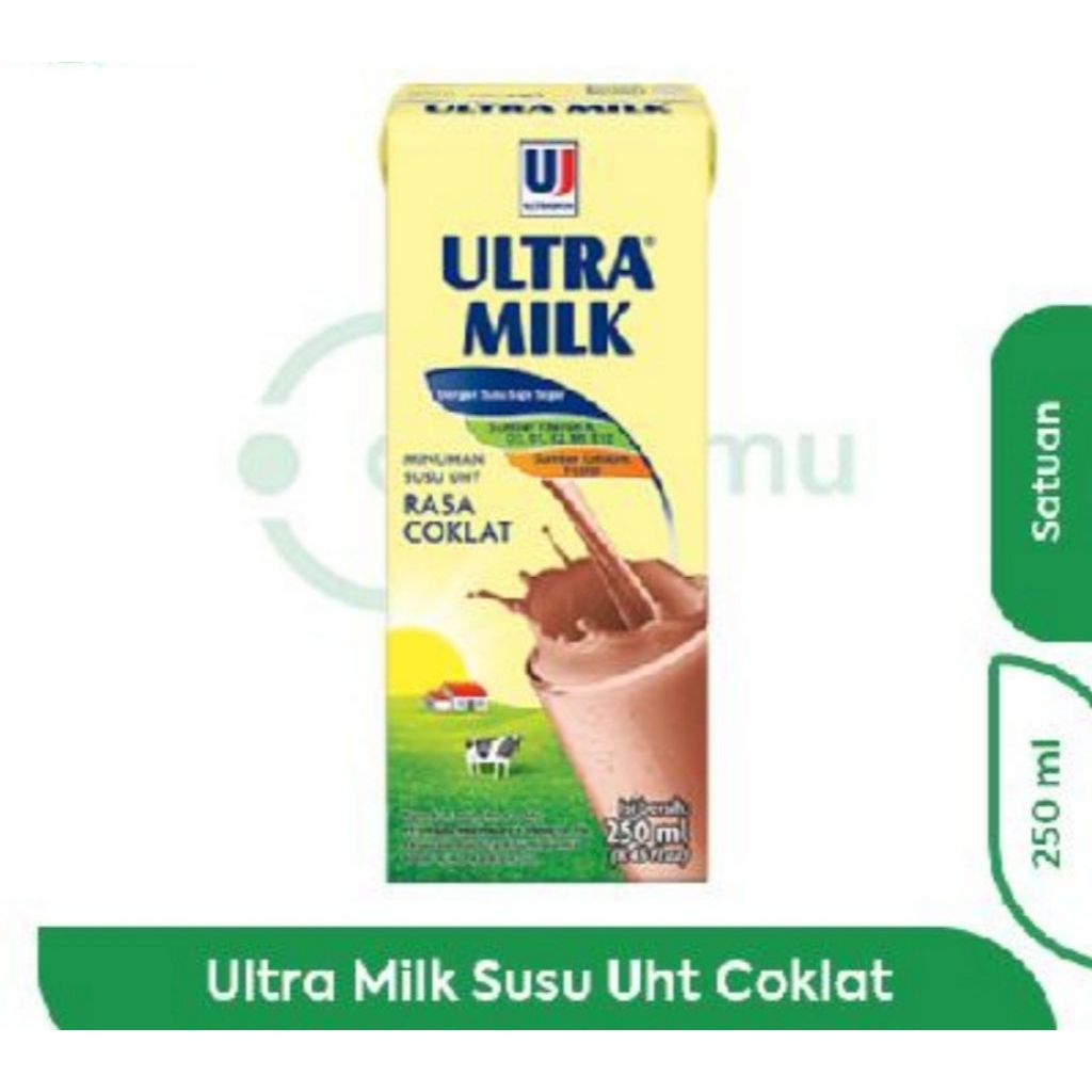 

ULTRA MILK UHT COKLAT 250ML( 1 DUS)