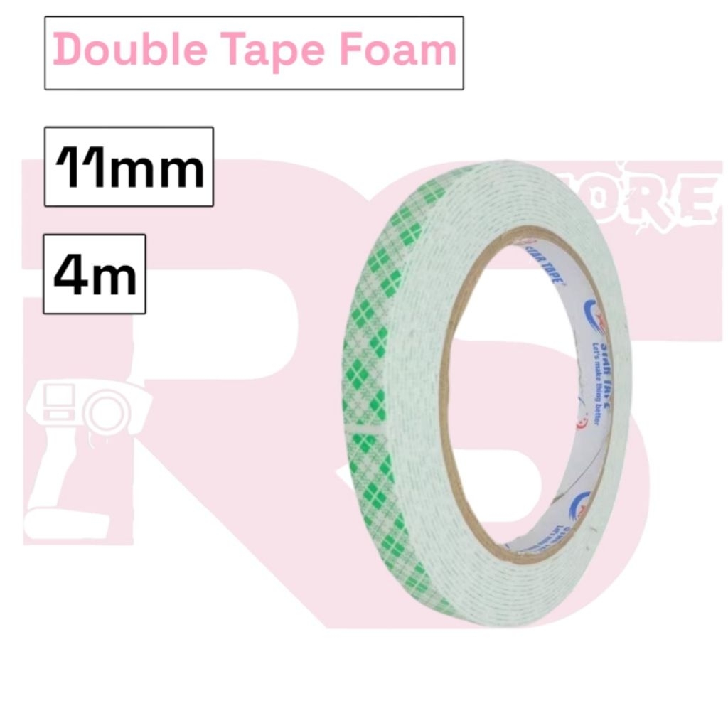 

double tape foam/busa perekat serbaguna lebar 11mm