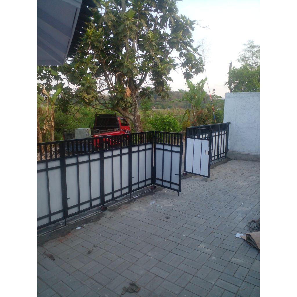 pagar lipat minimalis