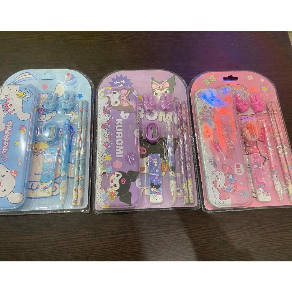 

KODE A96L Alat Tulis Set Cinnamoroll Kuromi MY Melody Lengkap