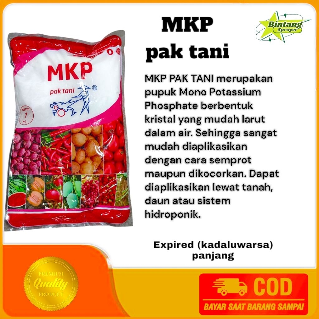 MKP pak tani 1kg mpk pupuk