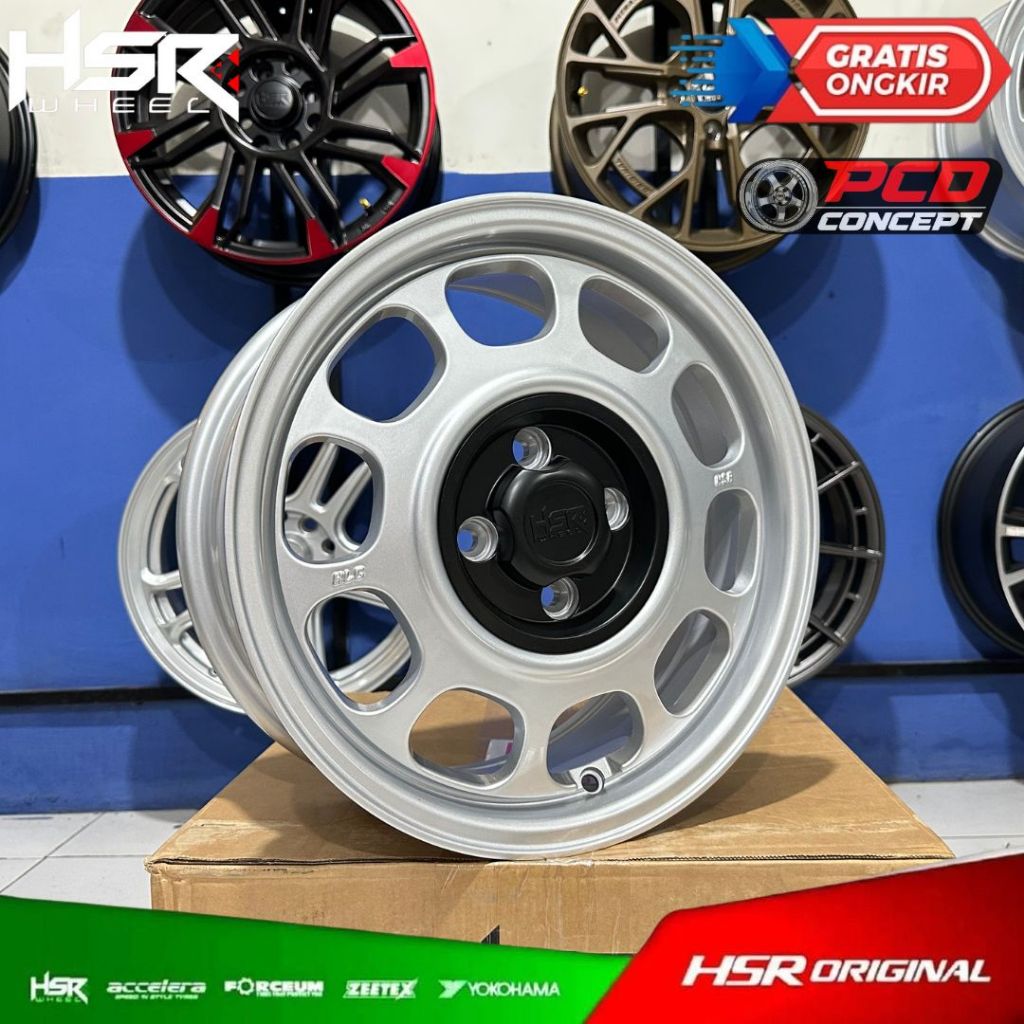 Velg Mobil Ring 15 HSR  R15 UNTUK KIJANG , EVALIA , CONFERO , ATOZ  | VELG MOBIL RACING