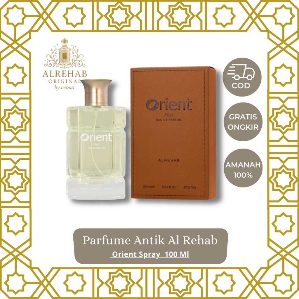 parfum Orient by al Rehab saudi/parfum import saudi original tahan lama murah perfume cowok pria