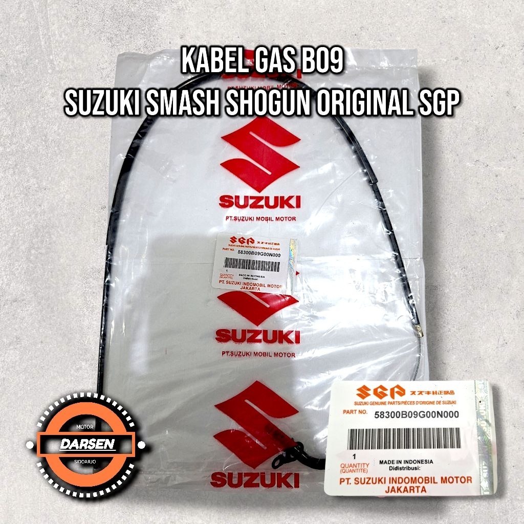 SGP - KABEL GAS SUZUKI SMASH 110R SMASH TITAN KABEL GAS SMASH SUZUKI GENUINE PART