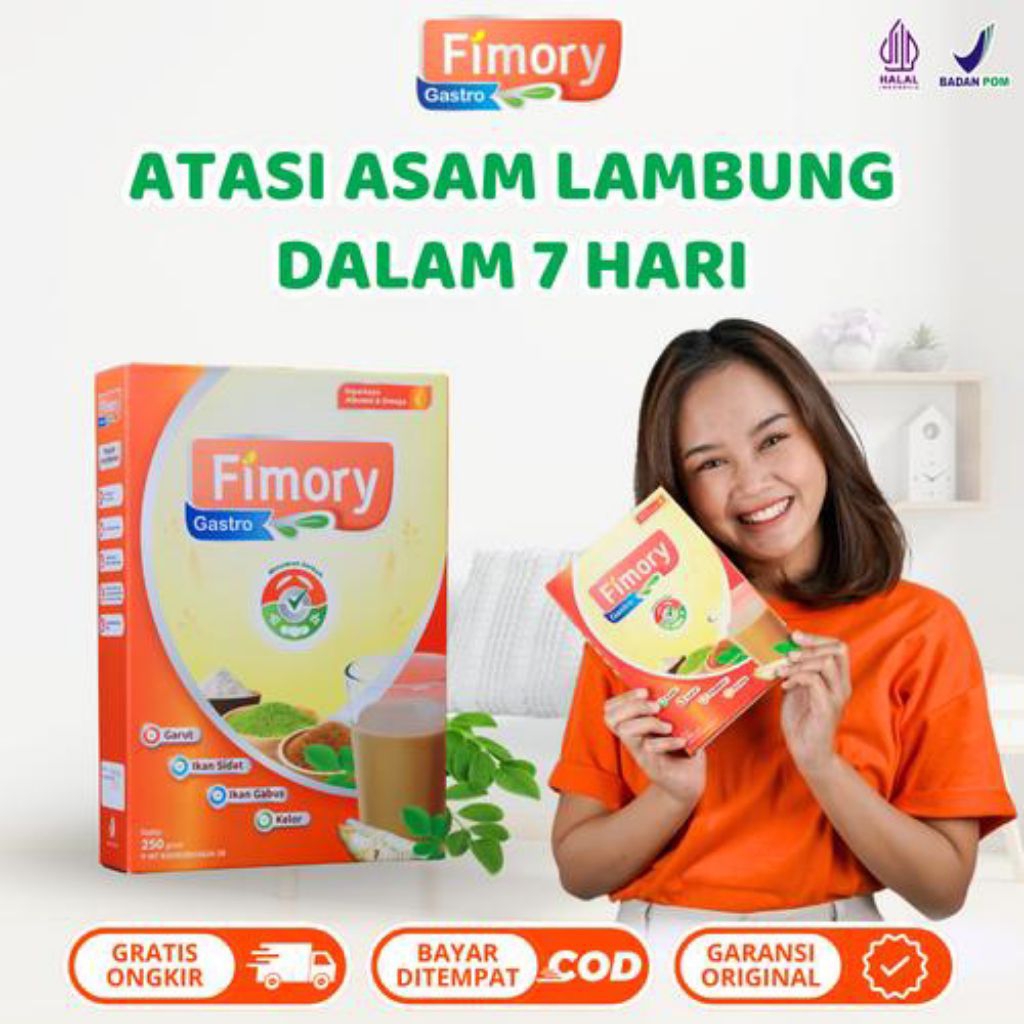 

Fimory Gastro - Minuman Sehat Untuk Atasi Asam Lambung | 250 gram