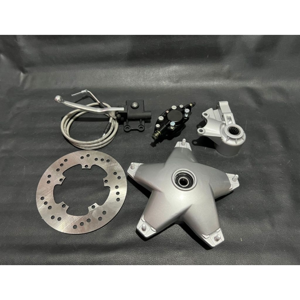Cakram Set disk break terminator vespa new px excel pxe exclusive Pnp lengkap tinggal pasang origina