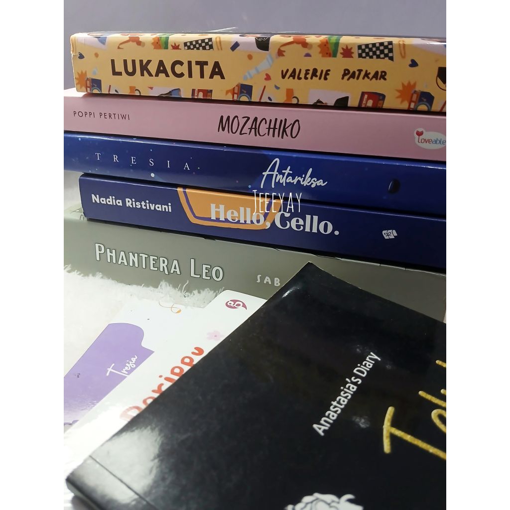 NOVEL SEALED PRELOVED ANTARIKSA TRESIA TELUK ALASKA EKA ARYANI PHANTERA LEO SAB FEBRIANTI LUKA CITA 