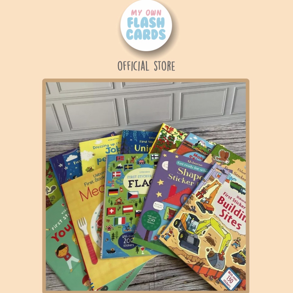 

Model Baru Kumpulan Buku Sticker Berbagai Judul Ukuran BESAR 216 x 276 cm Sticker Book Activity Children Education Imported Buku Stiker Anak Edukasi Aktivitas