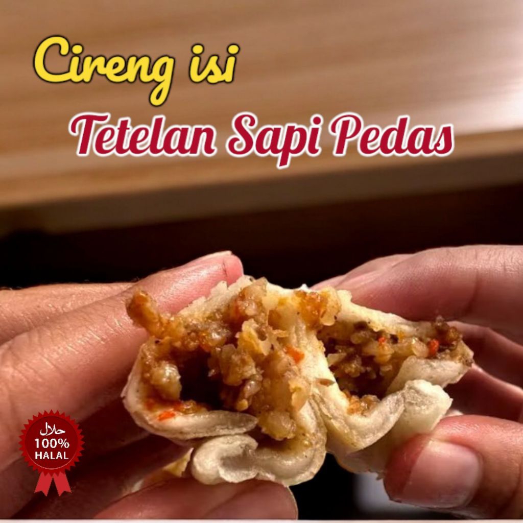 

Cireng isi Tetelan Sapi Pedas