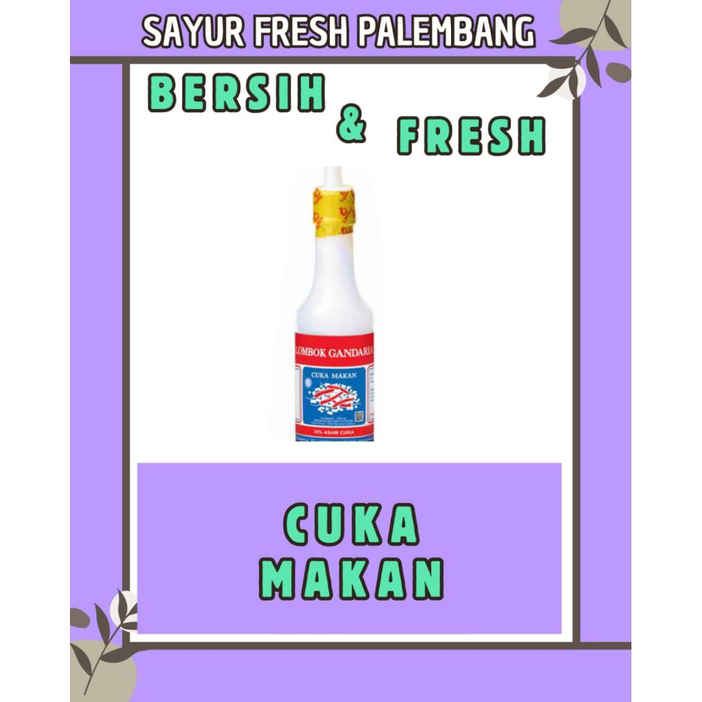 

CUKA MAKAN - PALEMBANG
