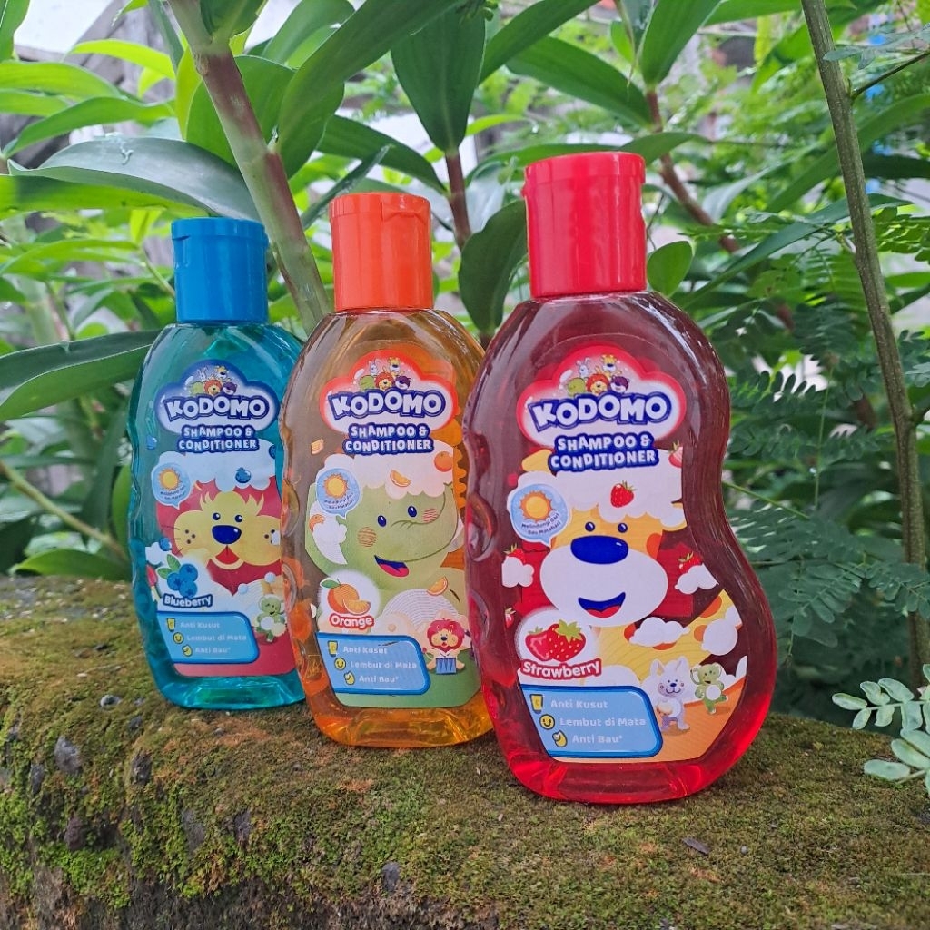 Kodomo shampoo & condisioner 200ml / Sampo kodomo / Kodomo / shampo anak
