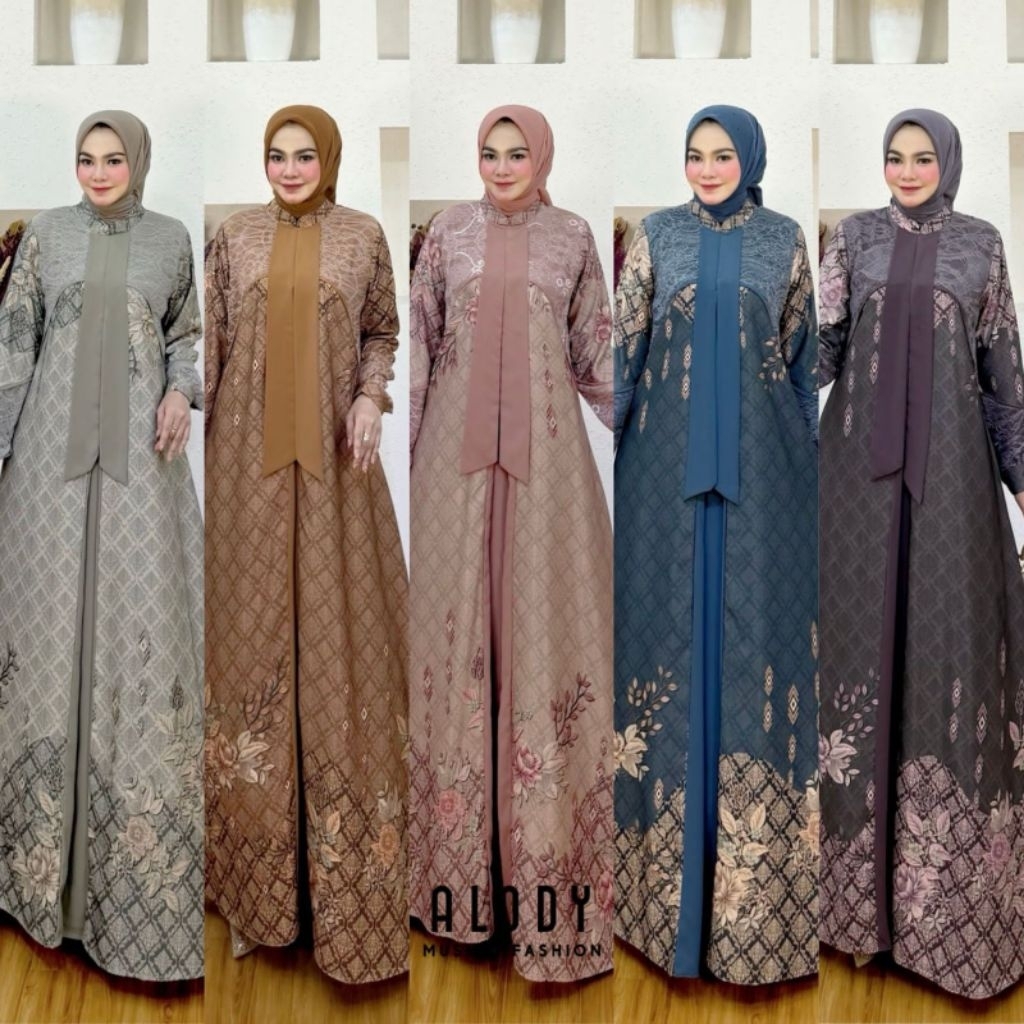 dinna dress  by alody  ori /gamis alody
