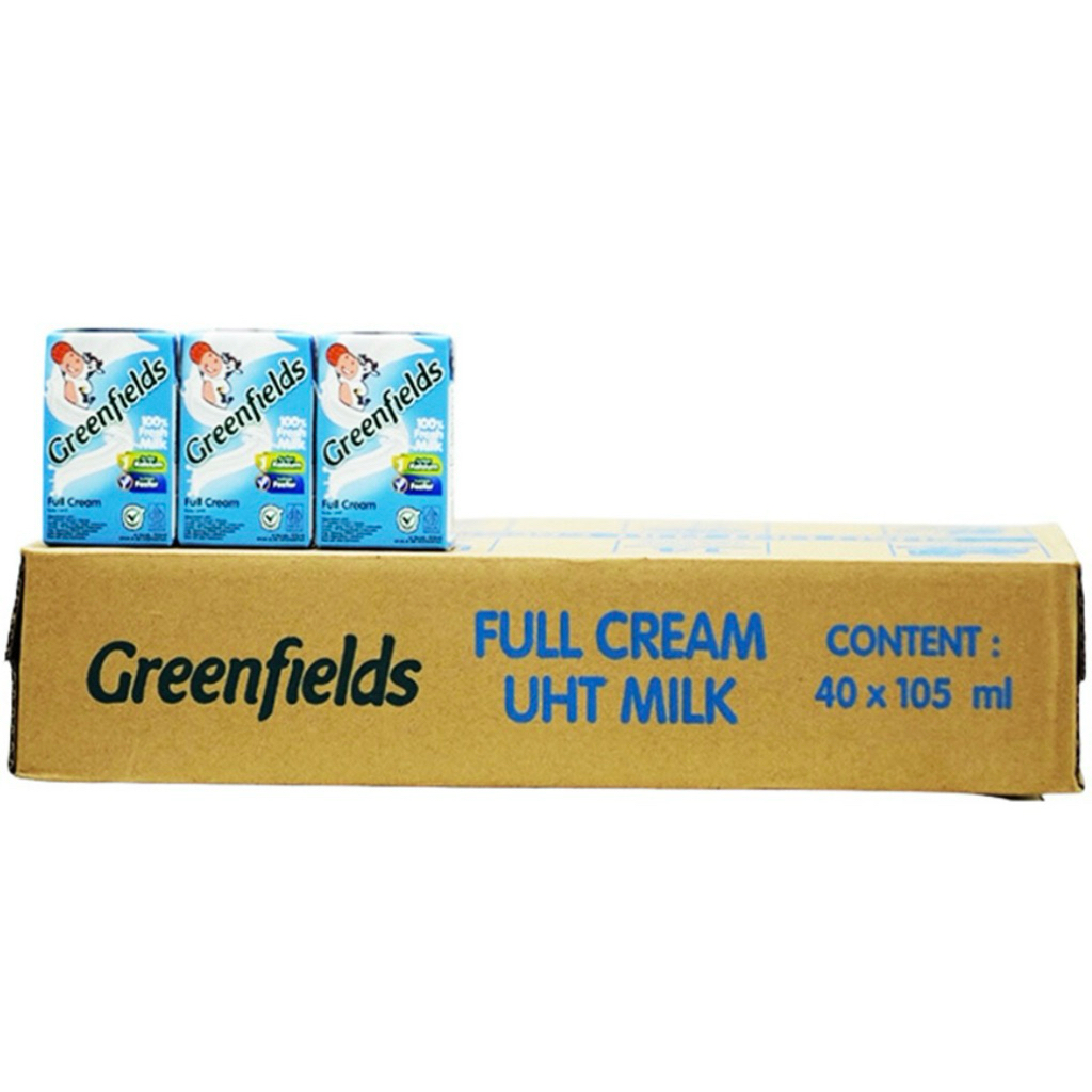 

Susu UHT Greenfields 105 ml Full Cream Plain ecer satuan - TERMURAH HARGA GROSIR READY STOCK FULL CREAM SIAP KIRIM INSTANT SAME DAY SURABAYA SIDOARJO