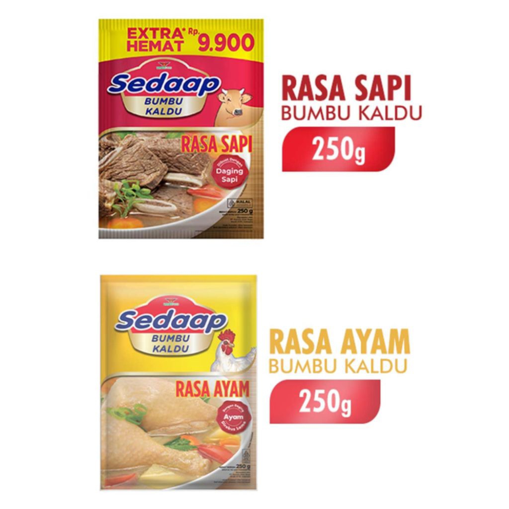 

Sedaap Bumbu Kaldu Ayam 250gram