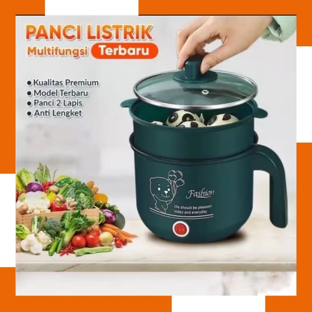 Panci Elektrik Multifungsi - Panci Listrik Serbaguna GSF 3516 - Panci Listrik Gsf