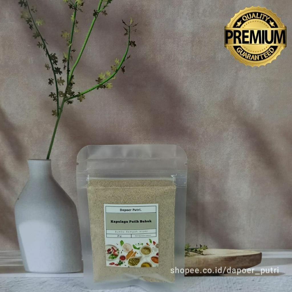 

Dapoer Putri Kapulaga Putih Bubuk (20g)
