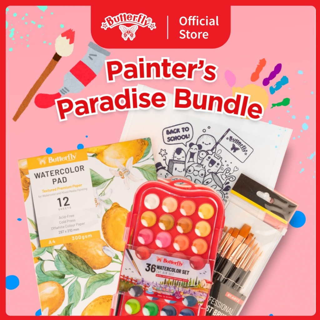 

Butterfly Painter's Paradise Bundle