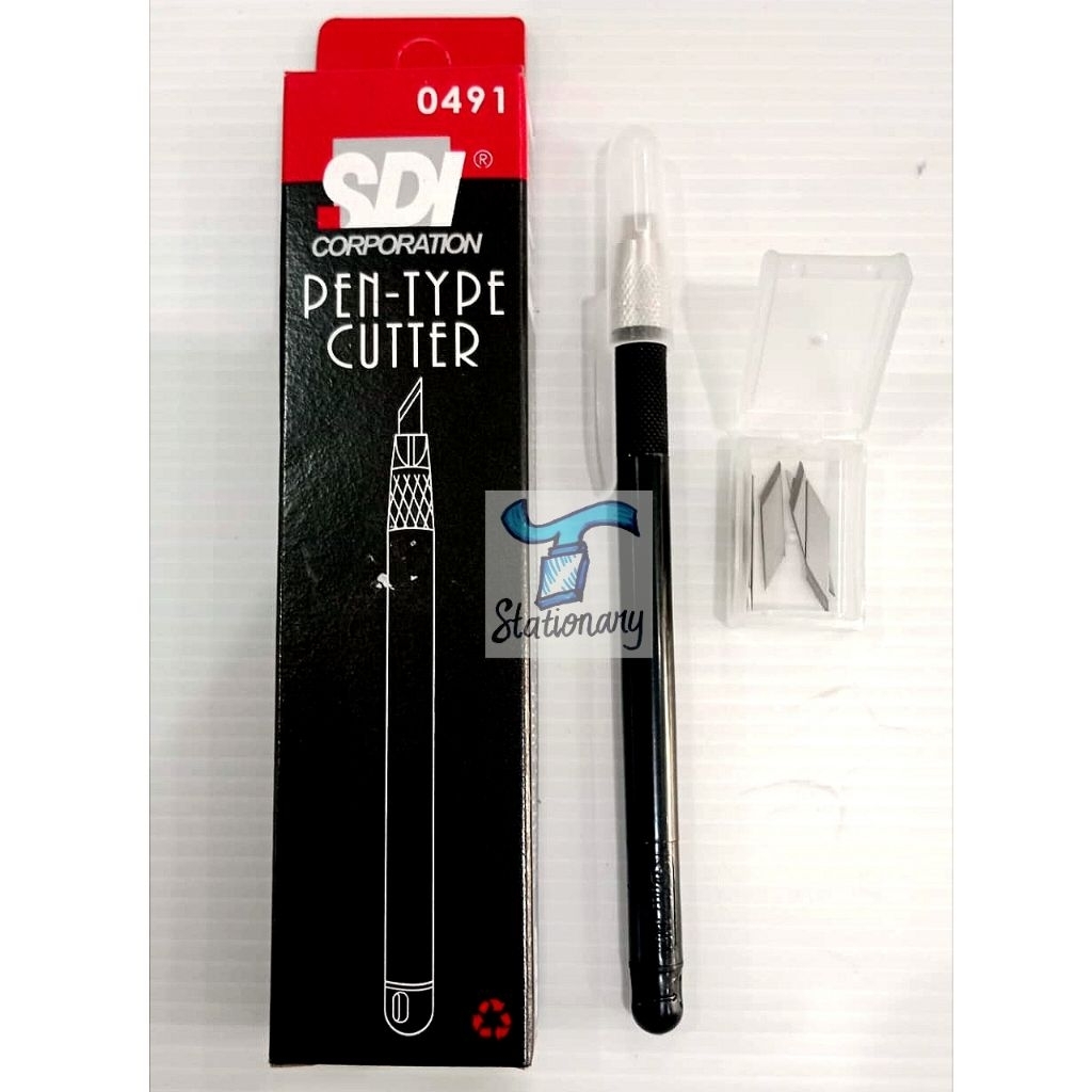 

Pen Cutter SDI (Termasuk Refill Cutter 1 Kotak Isi 10 Pisau).