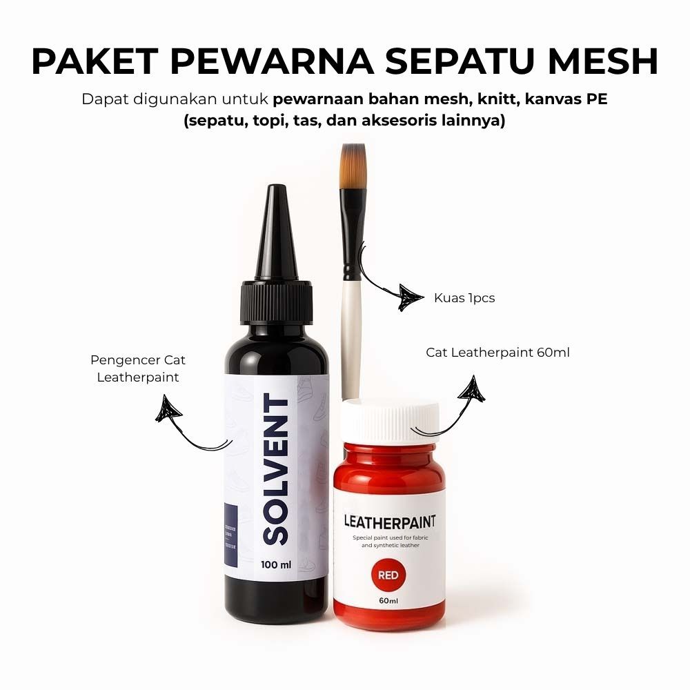 PAKET REPAINT SEPATU MESH - KSJ PAINT