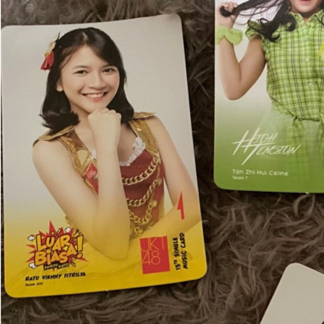 music card viny jkt48 luar biasa