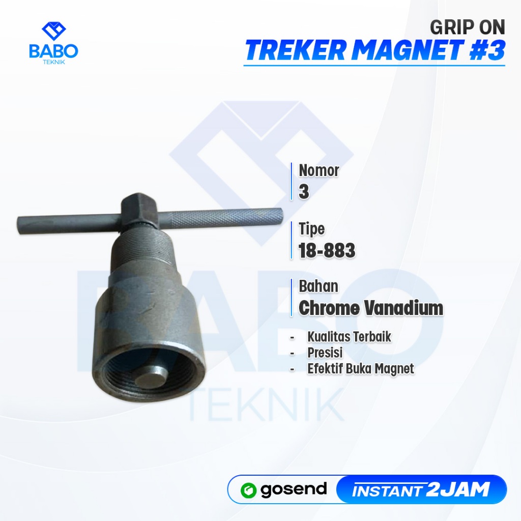 Treker Magnet Puller No. 3 4 5 7 10 12 GRIP ON / Tracker Magnet Puler No.3 No.4 No.5 No.7 Motor GRIP