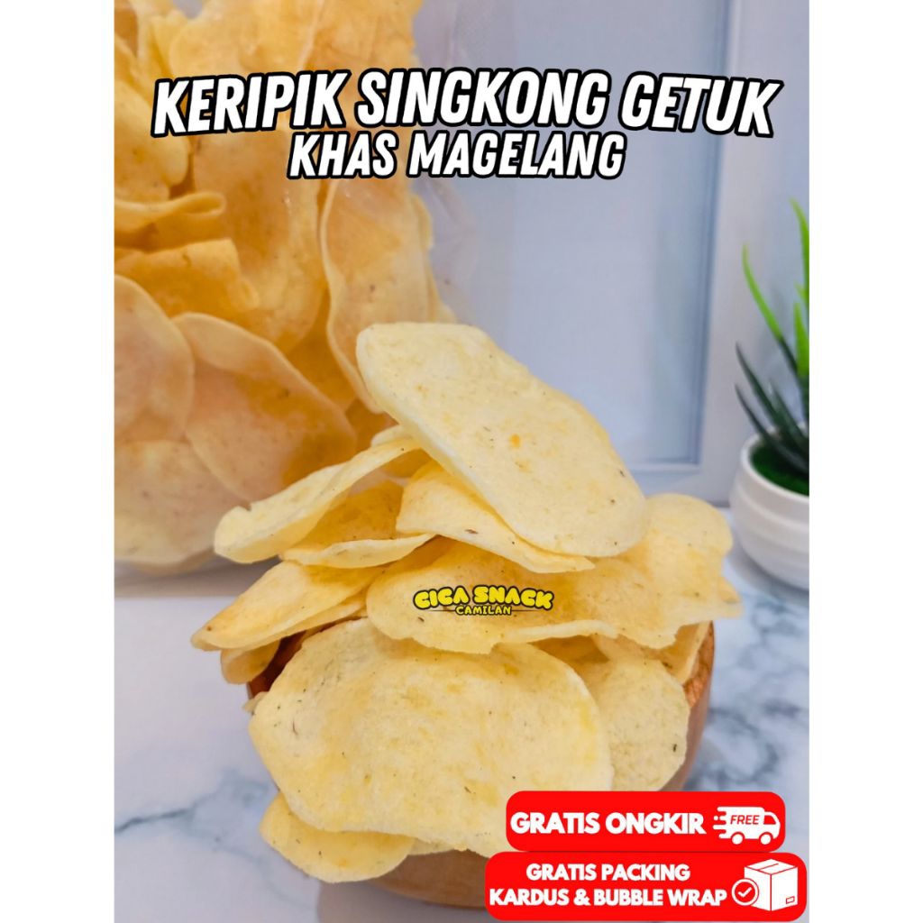 

Keripik Singkong Getuk Khas Magelang Spesial 250gram