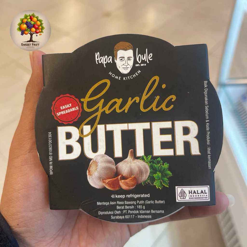 

Garlic Butter Papa Bule | Mentega Asin Rasa Bawang | 185gram