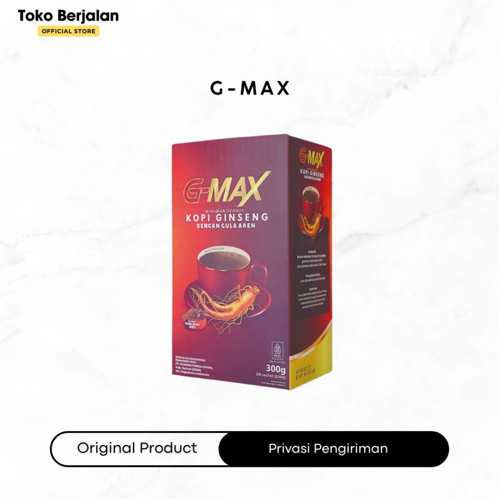 

G-MAX Kopi Ginseng 3 pcs