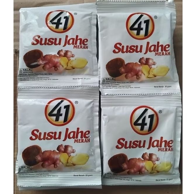 

Susu Jahe Merah 41 Isi 10 Pcs