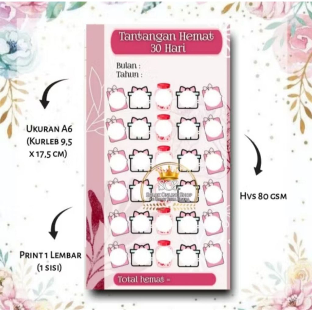 

Tantangan Hemat Kertas Binder A6