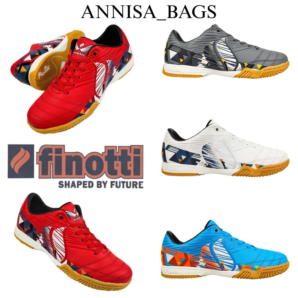 TERBARU SEPATU FUTSAL FINOTTI DECLAN-FS JR / JUDE-FS JR / VINI-FS JR ORIGINAL ANAK ANAK SIZE ( 32-37